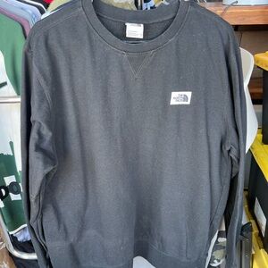 The North Face Black Crewneck Sweater Casual Style